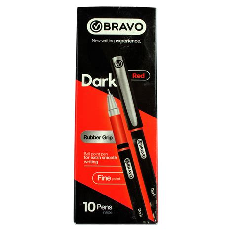 [P-PD110035] Ballpoint Pen Bravo 300 - Red
