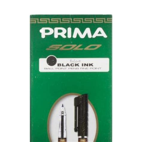 Prima Ballpoint Pen Model Solo Size 0.7mm Black