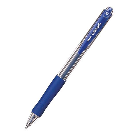 [P-PD167004] Blue Uniball Ballpoint Pen Model Laknock Size 0.7mm - SN100