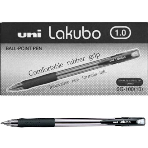 Ball Ballpoint Pen Lakubo Sg - 100 1.0 Black Uni