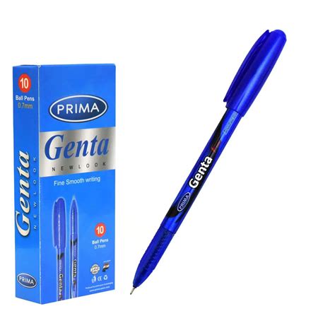 Prima Ballpoint Pen Genta 0.7 Blue