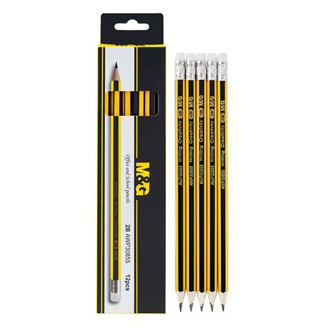 Kmax Pencil with Out Eraser 2B - 20201