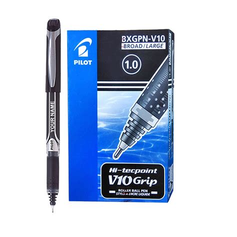 Flomaster Pen Felt-Tip Pen Hi - Tecpoint V10 Grip Pilot - Blue