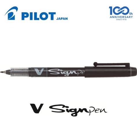 Pilot Pen Felt-Tip Pen V - Sign - Sw - Vsp Pilot - Black