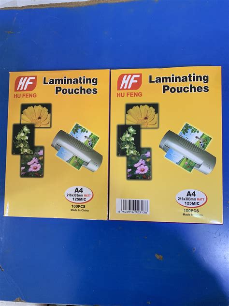 Lamintion A4 175 Micron 100sheets Hi Tecno