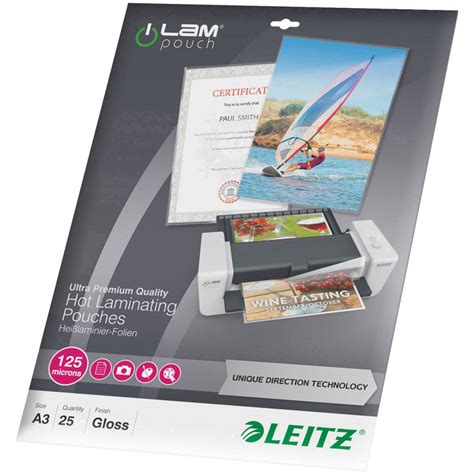 Lamintion A3 125 Micron 100sheets