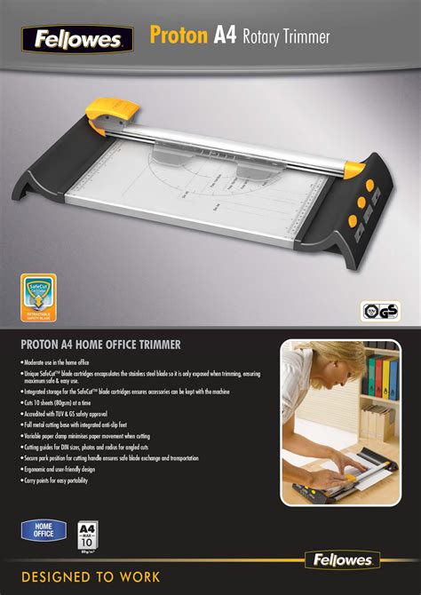 PROTON Office Equipment Paper Trimmer - 2203 - A4 - CR54102