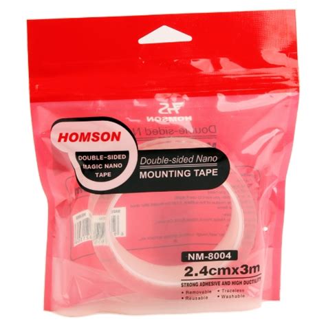 Homson Cellotape Double Face 1.8 x 3 M - Transparent
