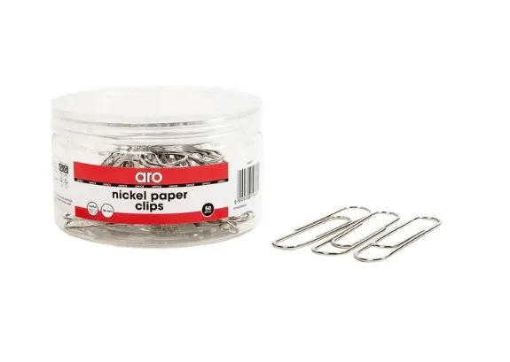 Aro Clips Pins Silver 28 mm