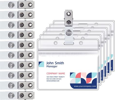 3A Name Id Holder Coloured - H - 512 - Horizontal
