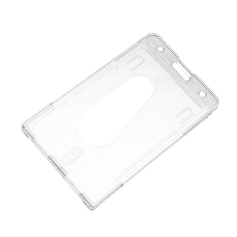Toha Name Id Holder Haoxiang Transparent - Vertical - 501