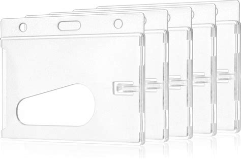 3A Name Id Holder H208 - Transparent - Horizontal