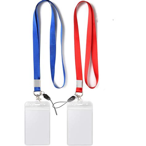Lanyard Id Holder Red