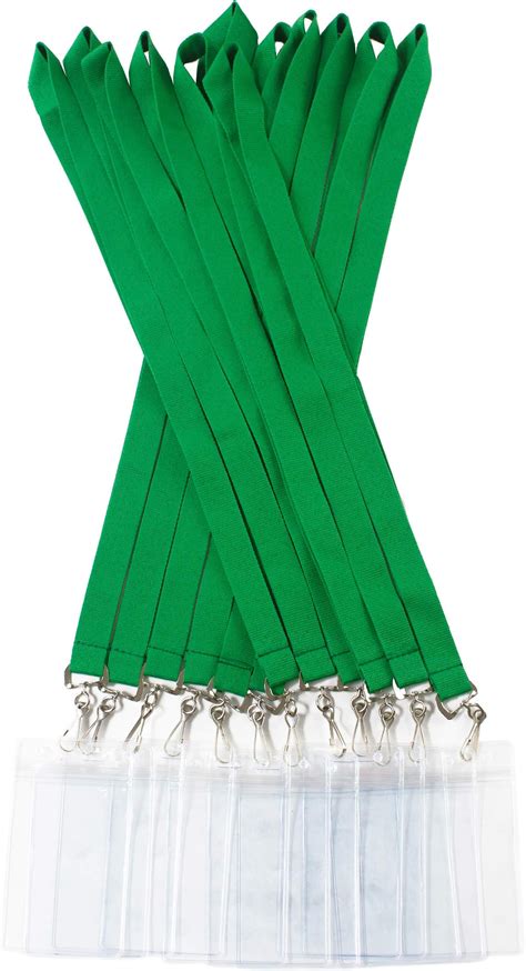 Lanyard Id Holder Green