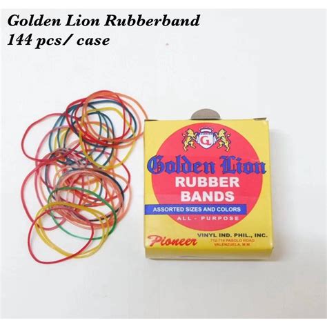 Lion Rubber Band Packet 50