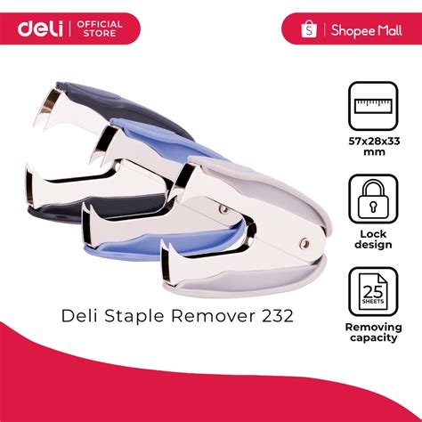 Deli Staples Remover Model 232