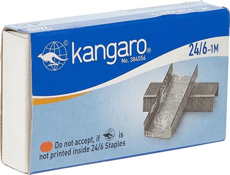 Kangaro Staples, Size 24 / 6, Matel,