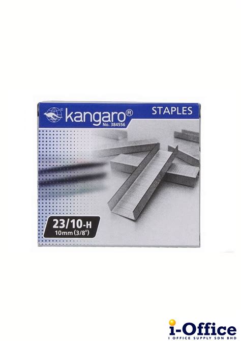 Kangaro Staples Heavy Duty Size 23 / 15 Silver
