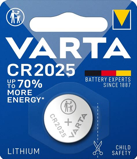 Varta Batteries. CR2025