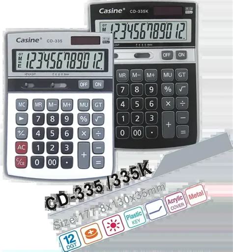 Calculater Model CD 230 Casine