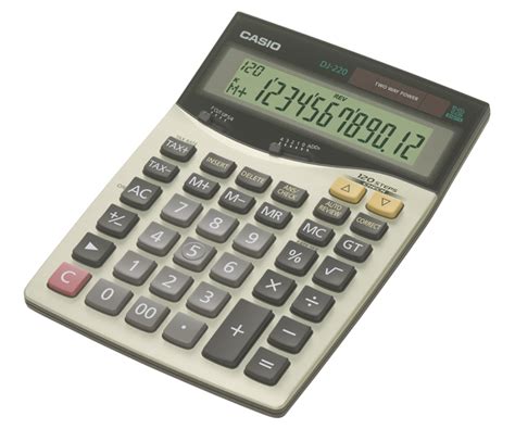 240 Casio Calculater Model Dj
