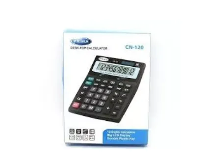 120 Smal12Digit Prima Calculater Model Cn