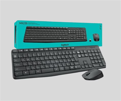 Logitech Mk235 Mouse+ Keyboard Wireless Model