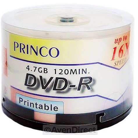 [T-CO416050] Princo Computer Item - DVD with Cover - 4.7gb