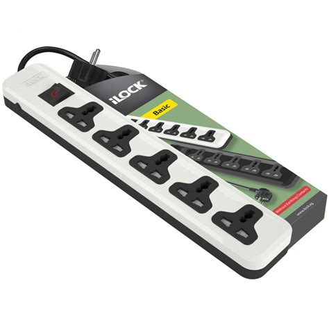 5066 ILOCK Power Strip, 5 Outlets I Lock