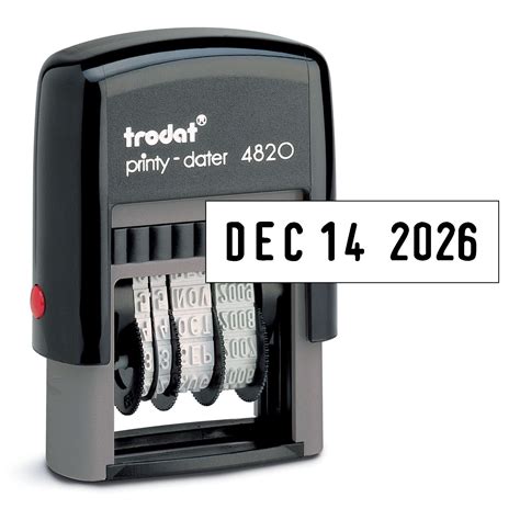 Trodat Stamp Date Printy 4726