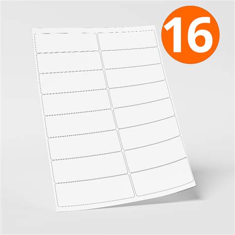 [A-LA146051] Vertex Label Laser Size A4 - / 16