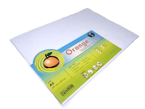 [A-PC514250] Mad Paper Orange, 180 Gsm, Size 70 x 100 cm