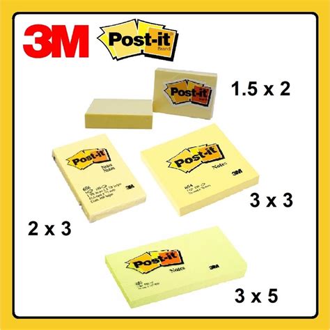 [A-PO163050] Post It Yellow Size 2 x 3 SN1006 / Merry - -