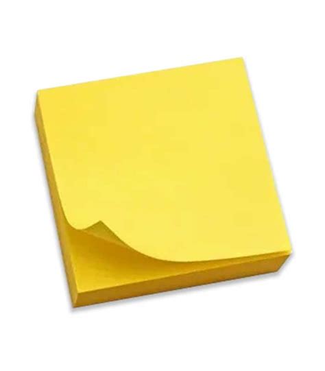 [A-PO407050] Ever Green Sticky Note Yellow Size 3 x 3 - 76 x 76mm - 100sheet