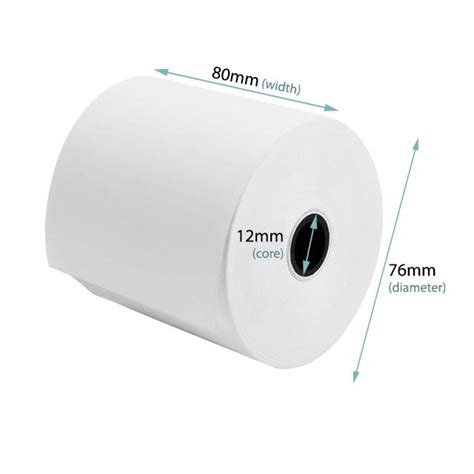 [A-PR100050] Paper Roll Thermal Size 7.9 x 30 mm Dim