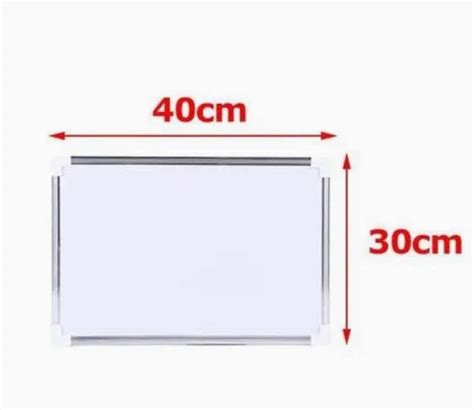 [B-BO217050] Magnatic White Board Size 30 x 40