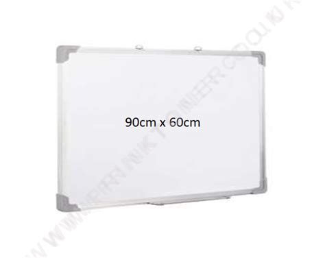 [B-BO729050] Maden White Board Size 60 x 90 - Two Sides