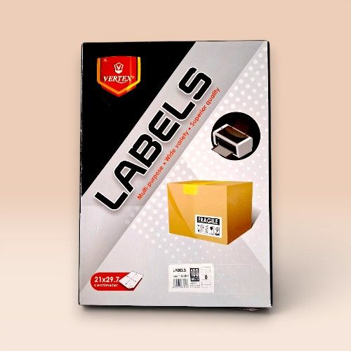 Vertex Label Laser Size A4 - / 21