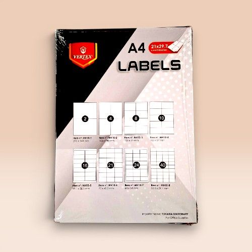 Vertex Label Laser Size A4 - / 24
