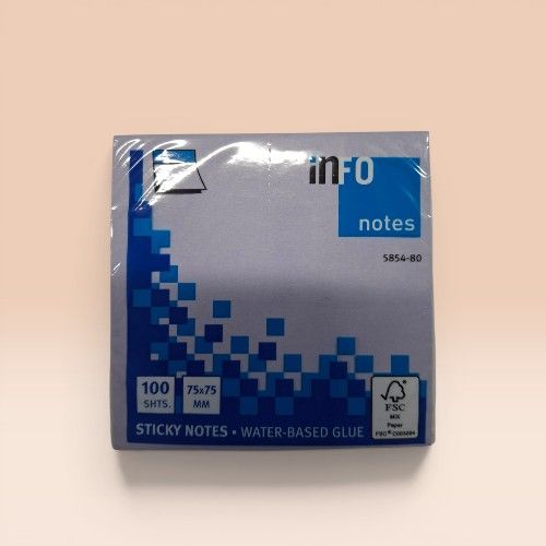 Info Post It Colors 3 x 3 - 5854 - 80