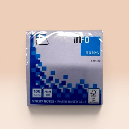 34 Post It Colors 3 x 3 Info - 5654