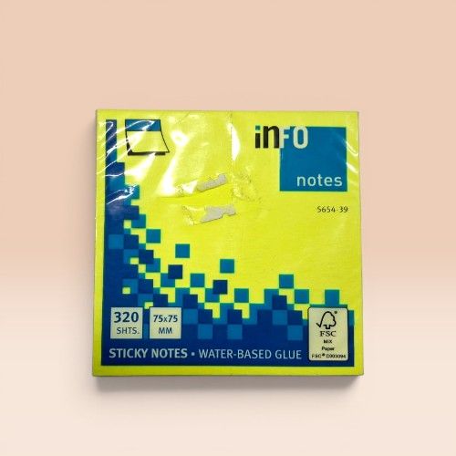 72 Post It Colors 3 x 3 Info - 5654