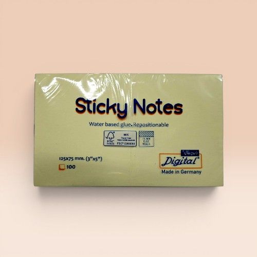 Digital Post It Yellow 3 x 5