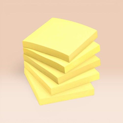 Digital Post It Yellow Lined 3 x 5