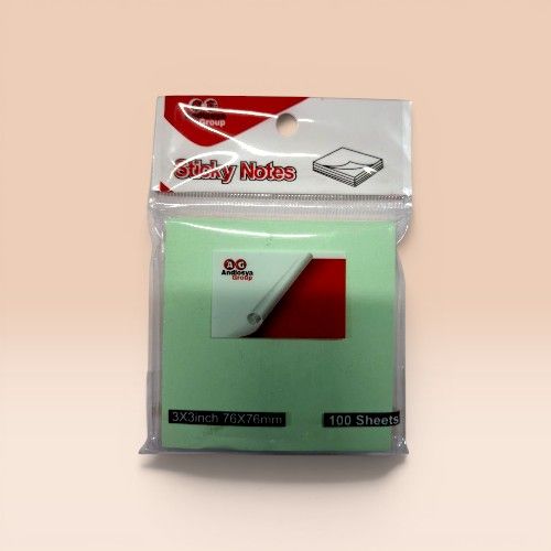 Ever Green Sticky Note5 Color Size 3 x 3 - 76 x 76mm - 100sheet