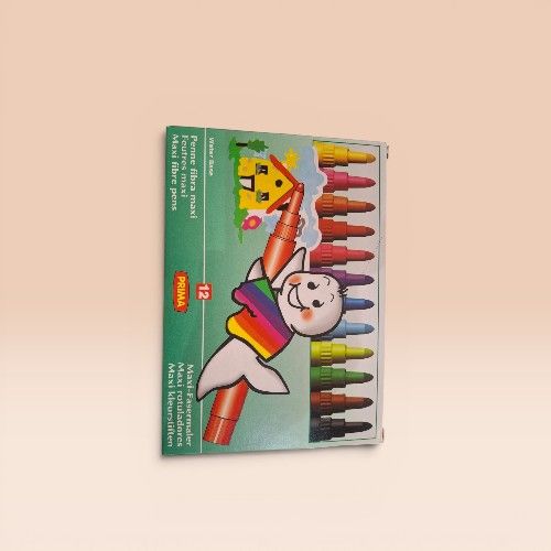 Brush Artist A6075R Set of 12 Pcs Round Keep Smiling