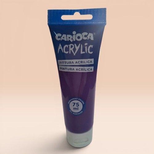 Colors Acrylic No.fea75t 75 ml Red FEA436 Rs