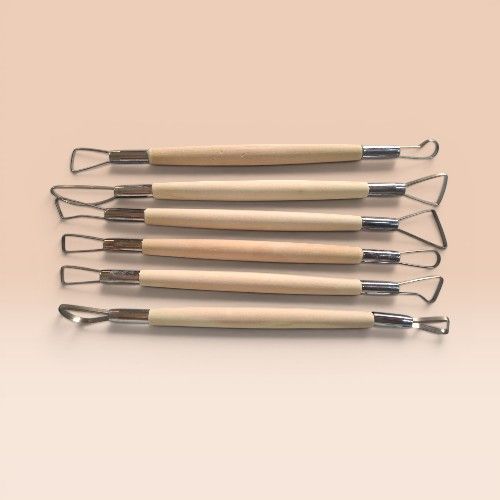 Keep Smiling Sponge Dabber with Wooden Hand Foam Set 5pce
