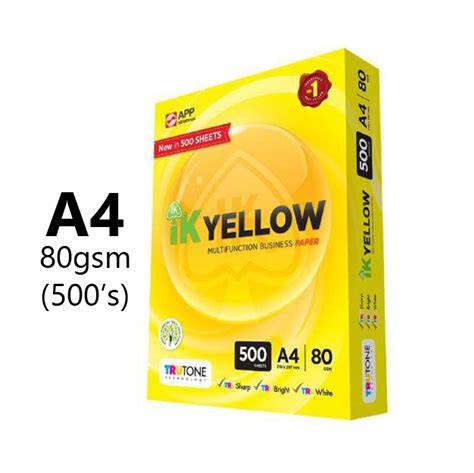 Office Mix Colors Koura 400 gsm Yellow