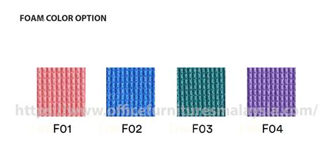 Office Mix Foam 50 x 70 Dark Purple